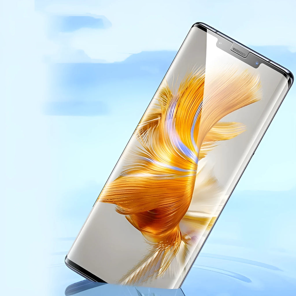 TPU screen protector and application tool for Huawei Mate60 and Mate60Pro phones.