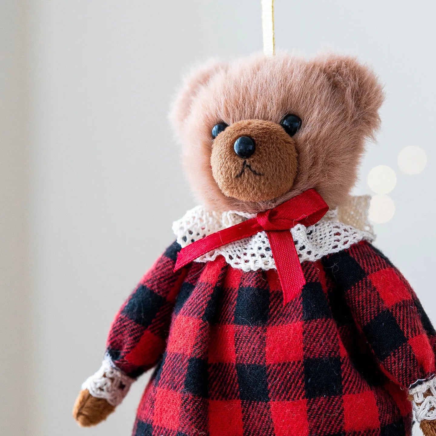 Princess bear and gentleman bear plush doll couple set in soft cloth material