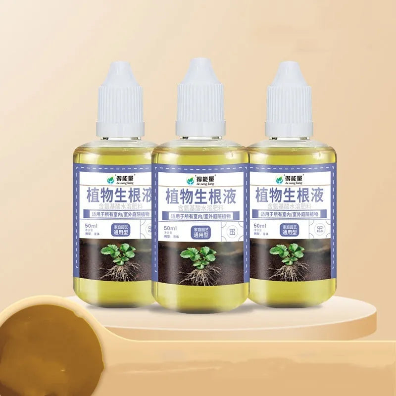 50ml portable plant rooting solution in a bottle for home gardening indoor outdoor green plants