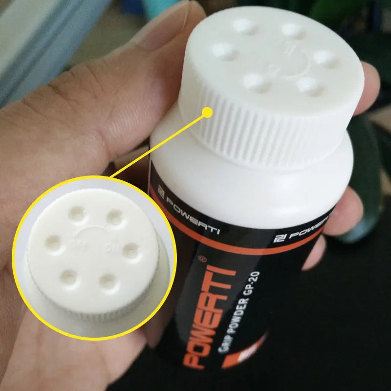 White magnesium carbonate sports anti-slip powder for badminton, tennis and fitness