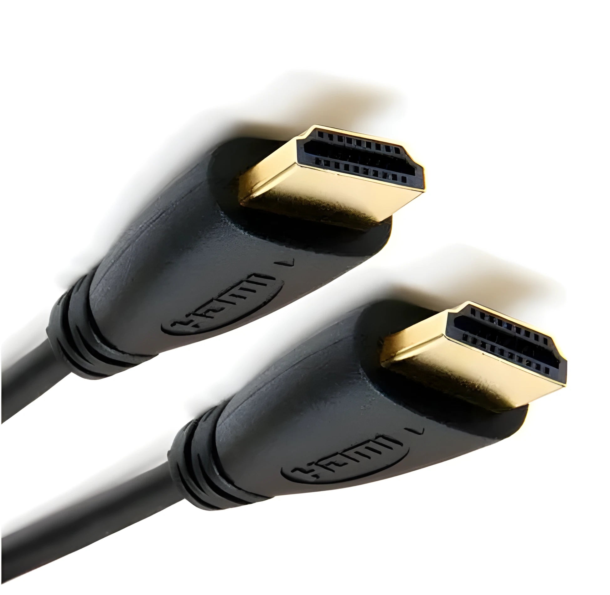 Gold-plated HDMI male-to-male cable in multiple lengths from 0.3 to 5 metres