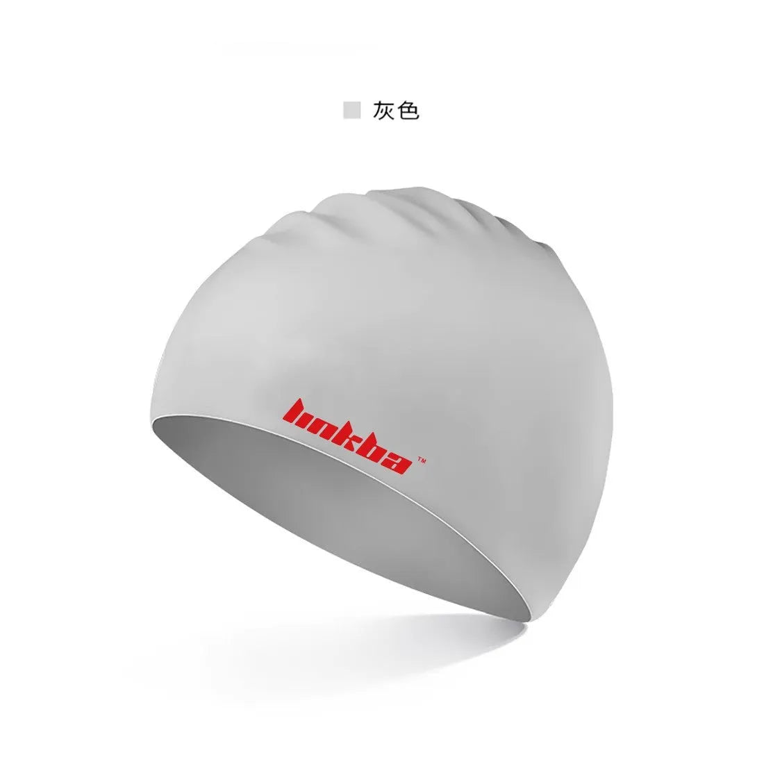 Professional silicone swimming cap with waterproof ear protection in multiple colour options