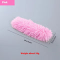 Plush cat toy containing catnip and ringing paper, about 30cm long, available in multiple colours
