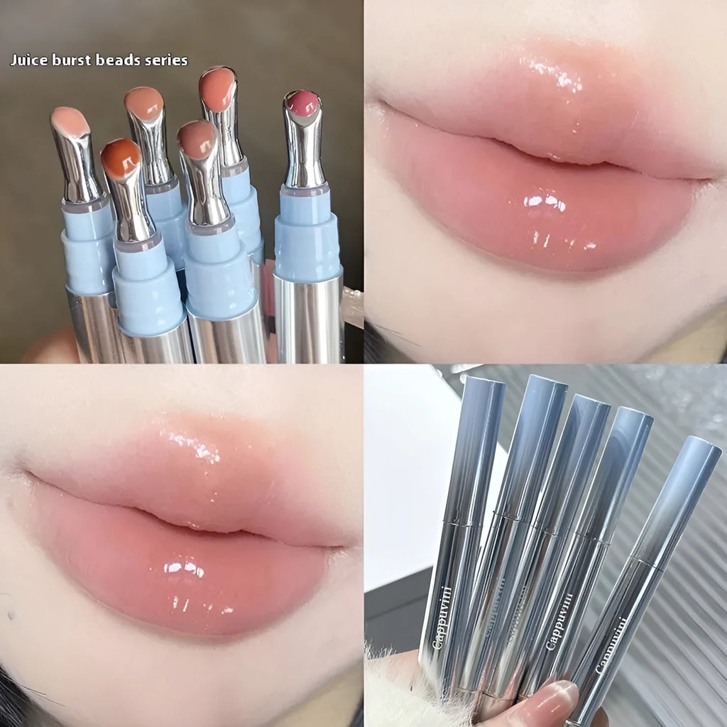 Mirror Water Light lipstick in slim case with high-gloss finish