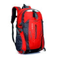 Large Oxford cloth travel backpack in six colours with laptop compartment and waterproof construction
