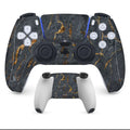 PS5 controller protective stickers in PVC material with micro frosted finish and eight design style options