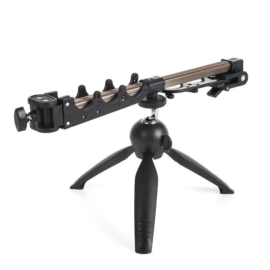 Aluminium alloy ice fishing triangle rod holder bracket supporting small fishing rod