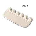 White PVC toilet urine blocking board for child training splash prevention