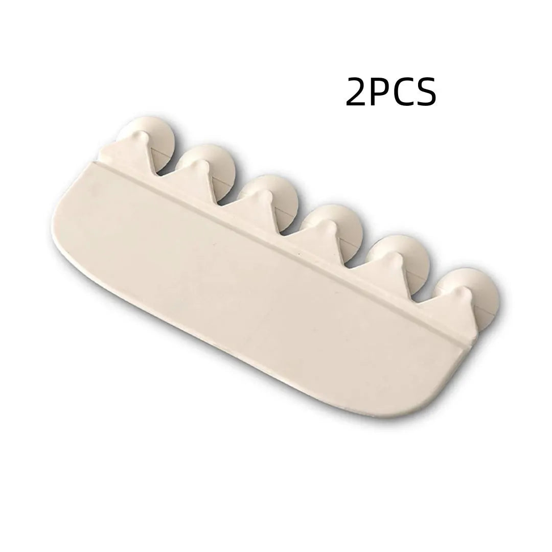 White PVC toilet urine blocking board for child training splash prevention