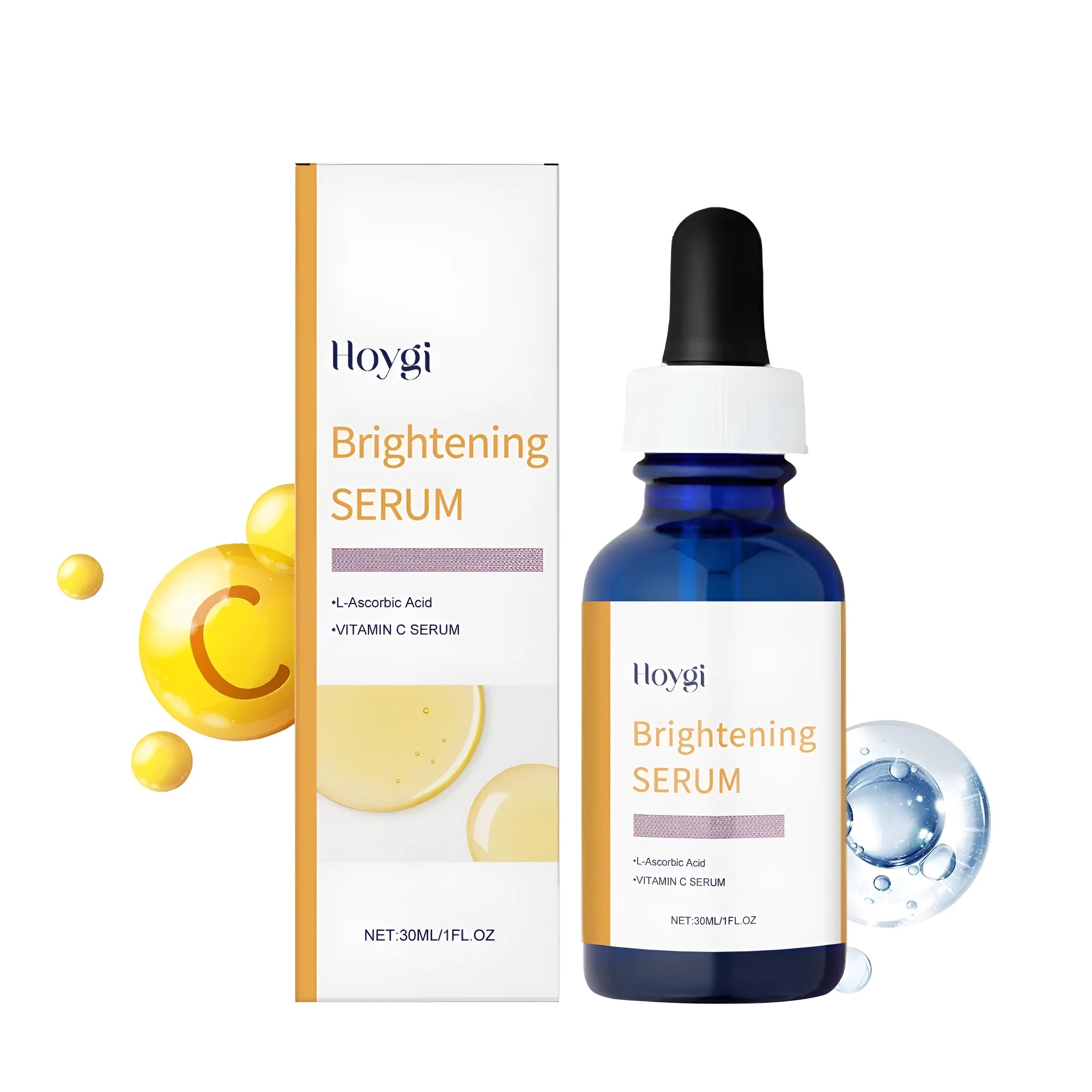 30ml Vitamin C Solution skincare essence bottle with vitamin C and vitamin E formula