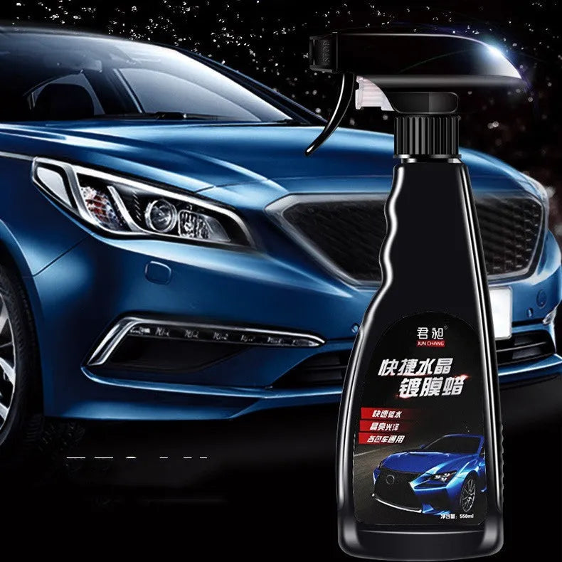 550ml bottle of automotive coating agent with nano crystal wax for car paint protection