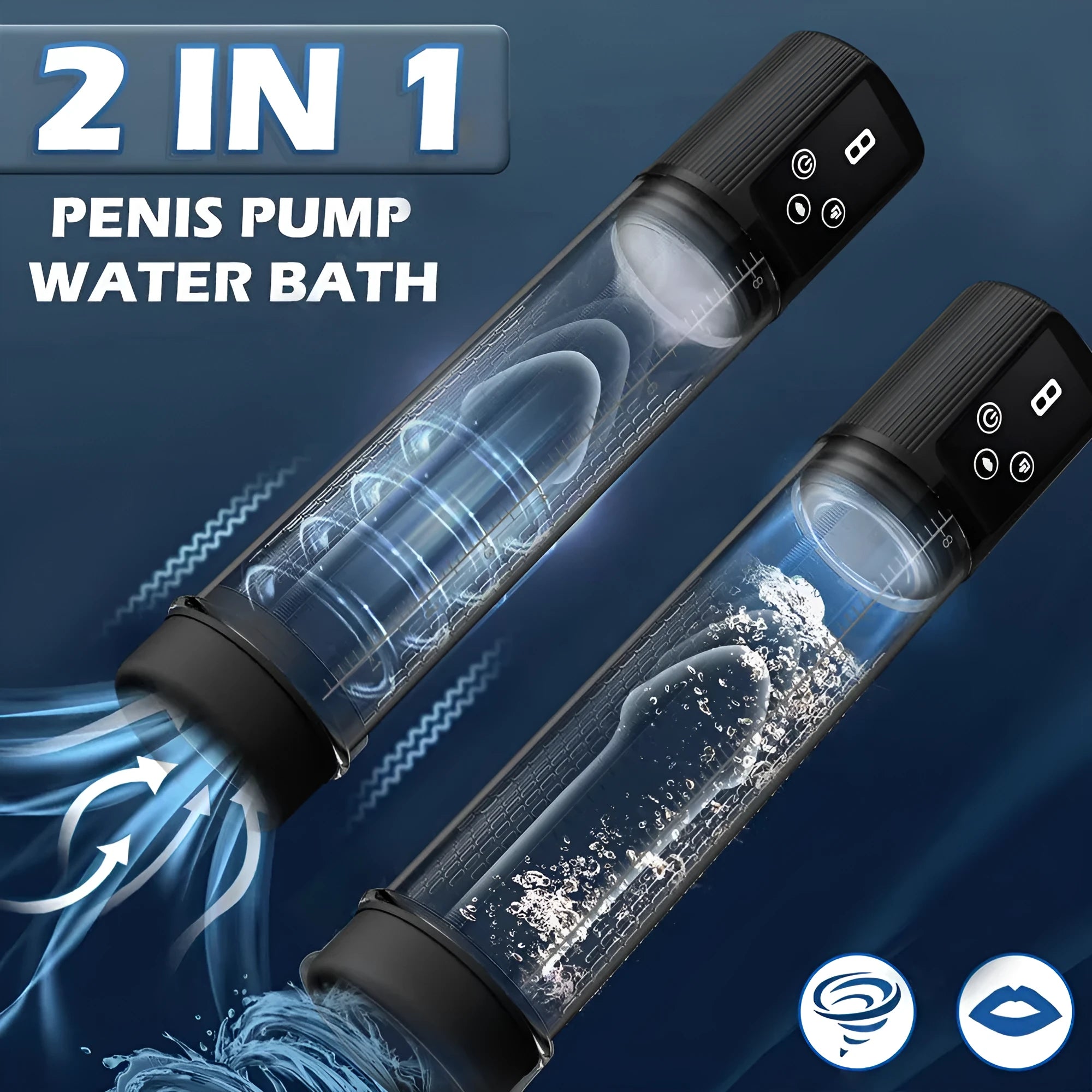 Diqiao colour electric male training pump with ABS and TPE construction