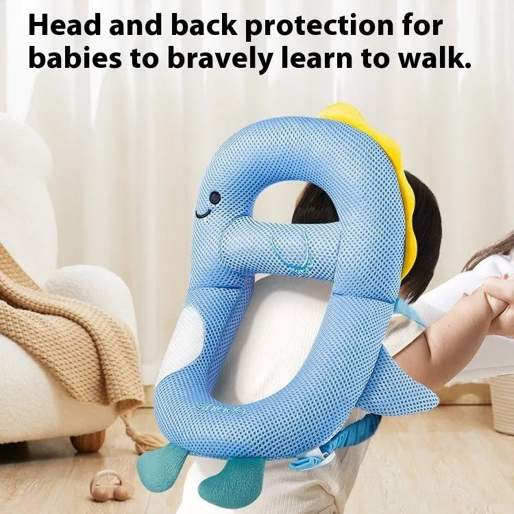 Baby cartoon anti-collision toddling pillow with EPS packing in little dinosaur style
