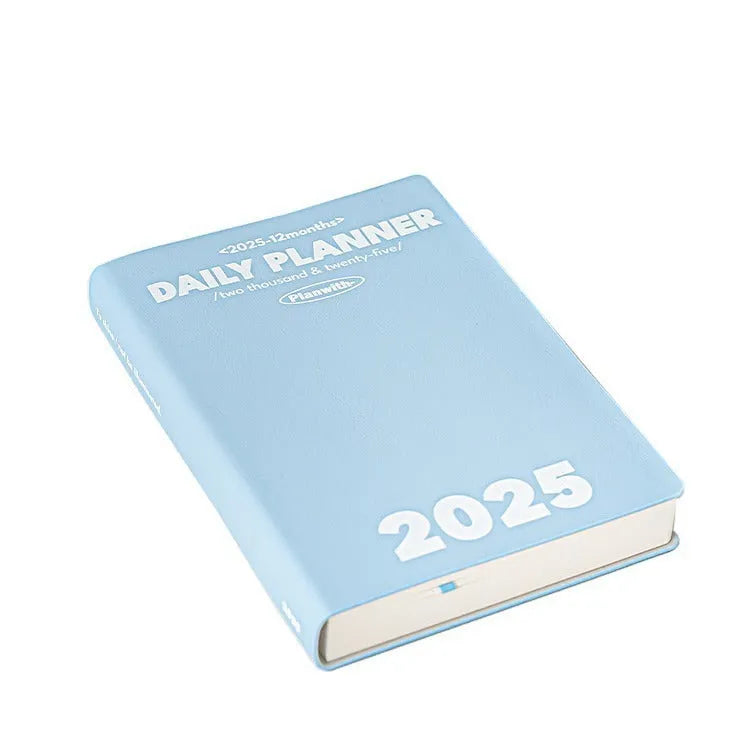 Waterproof notebook with protective cover in mint green, open to show writing paper, for exam study records.