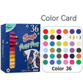 Set of gouache paint markers with soft flexible nibs for hand lettering and art projects