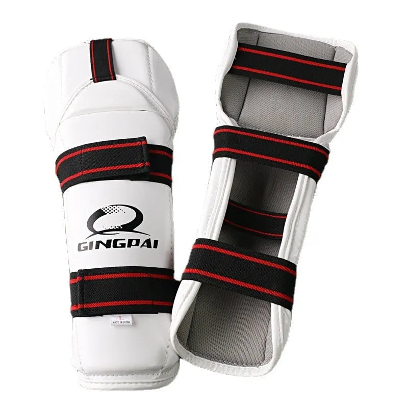Taekwondo leg and arm protective gear combination set with PU EVA foam construction
