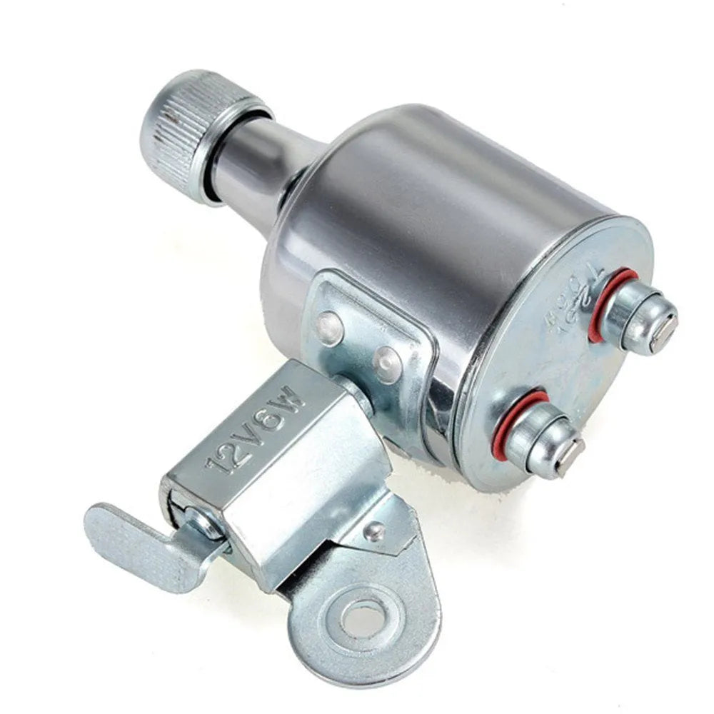 Silver bicycle generator light modification kit with dynamo-powered 12V and 6V voltage suits