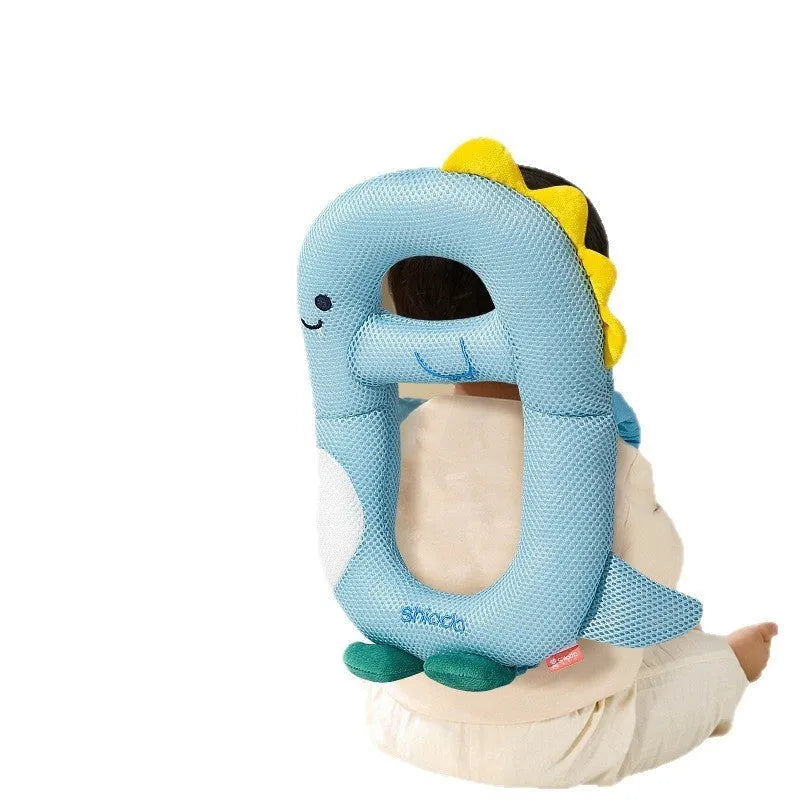 Baby cartoon anti-collision toddling pillow with EPS packing in little dinosaur style