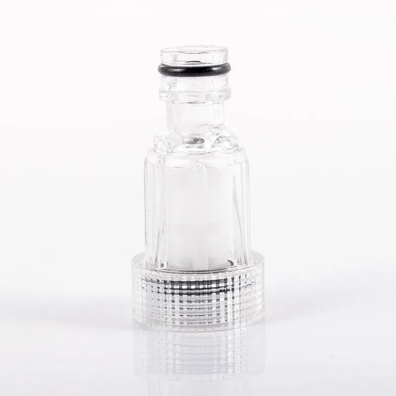 Transparent plastic water inlet joint for Karcher K2 to K7 series pressure washers