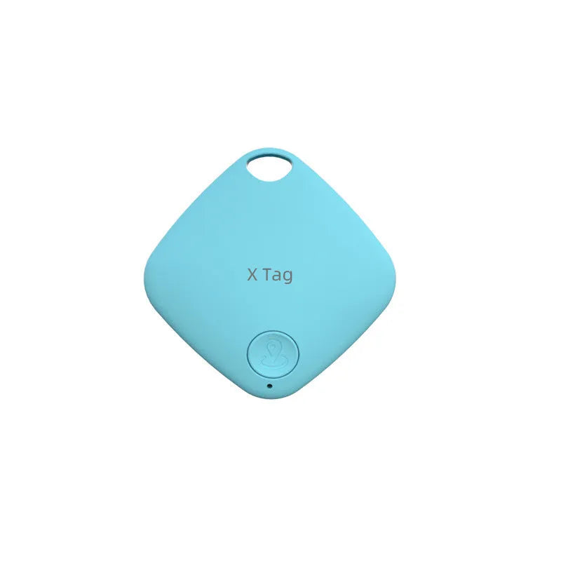 Compact black Bluetooth anti-lost tracker and alarm for keys and wallets.