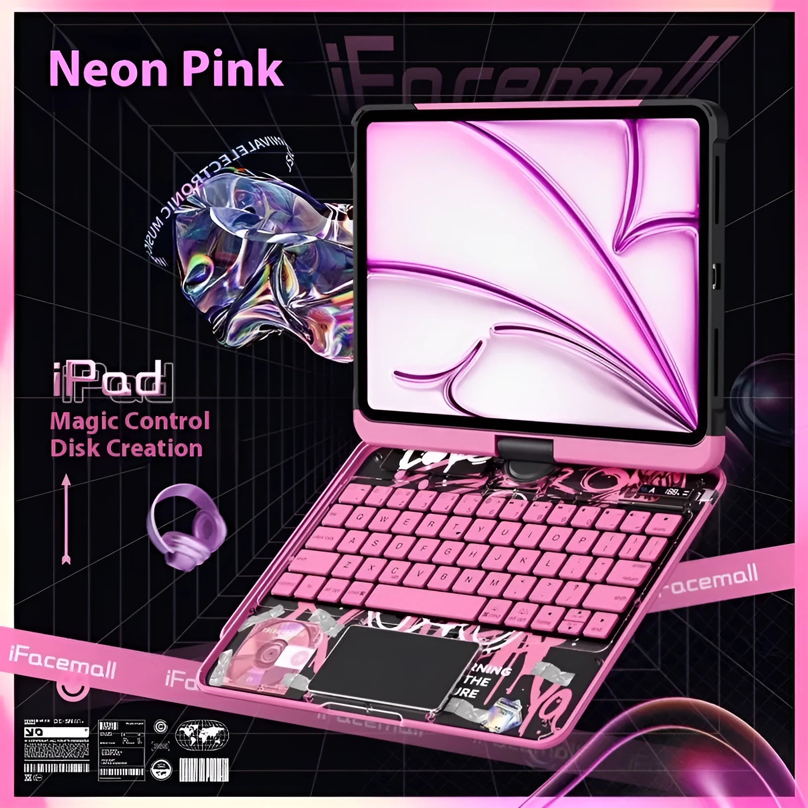Blue PC protective case for Apple iPad tablet with shockproof features