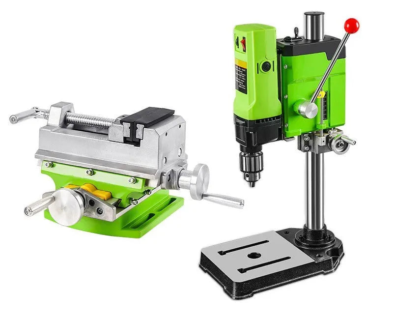 Bench drill milling machine with 240W motor for 220V AC workshop power