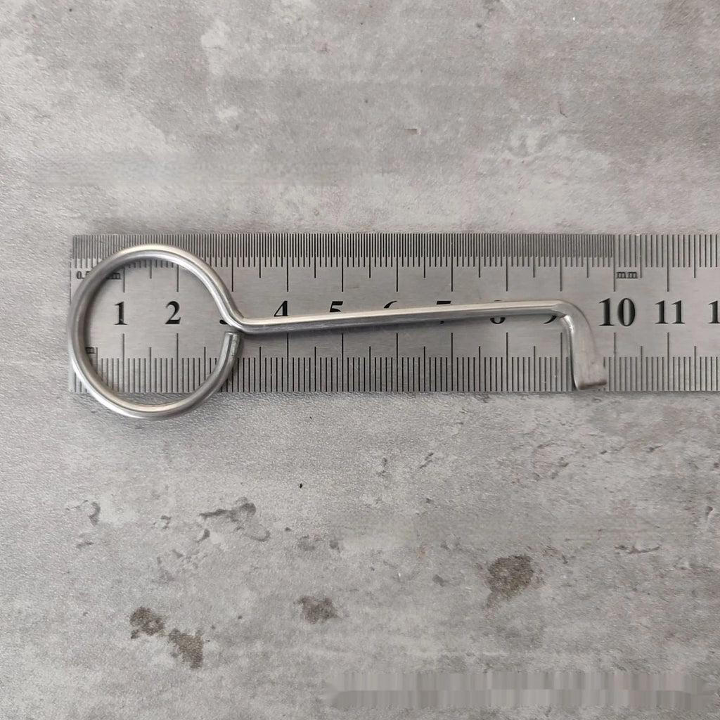 Two identical silver alloy steel adjustable wrench tools side by side.