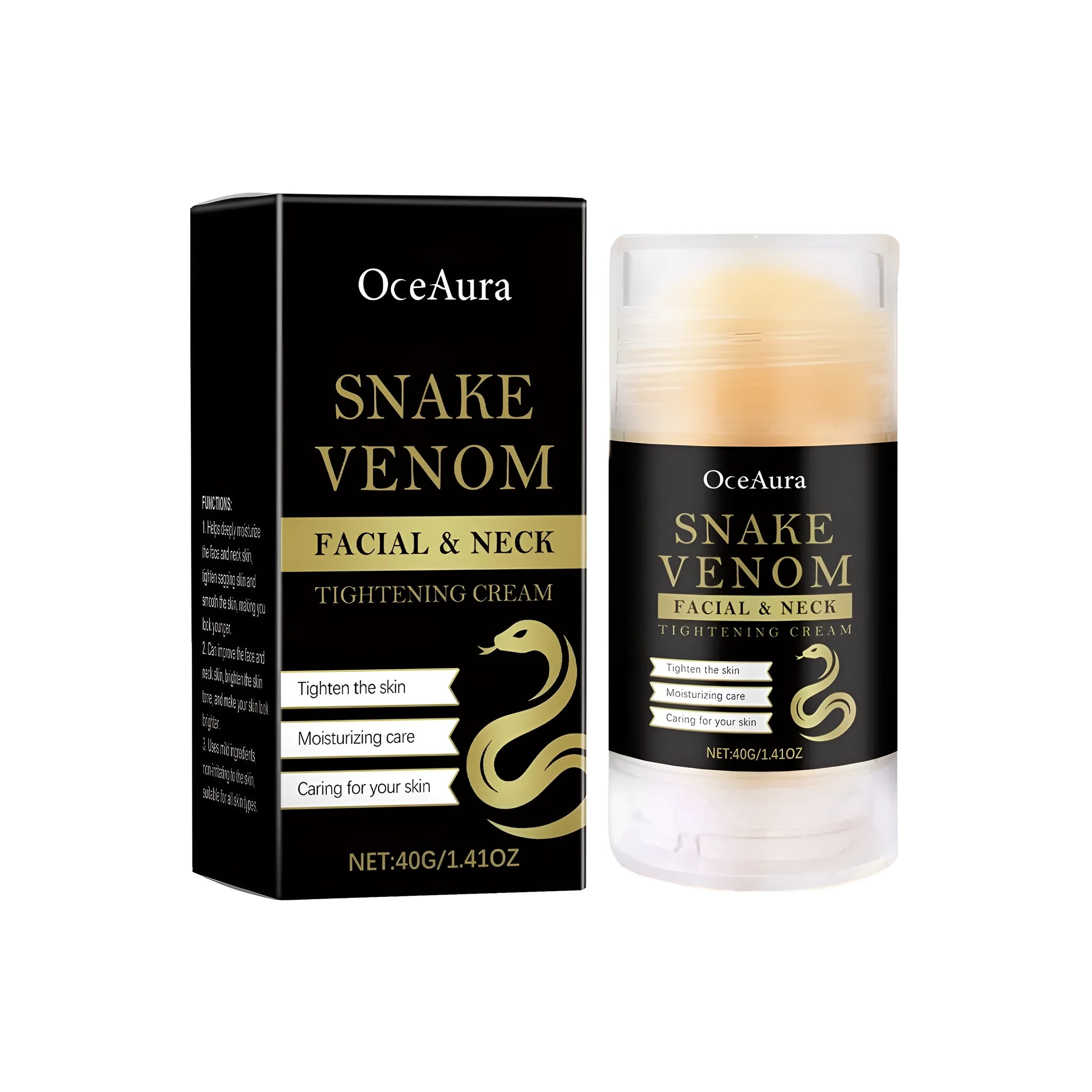 40g tightening cream nursing stick with synthetic snake venom peptide formula