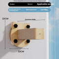 Suspended sisal cat scratching climbing frame with a space capsule design in one of five style options.