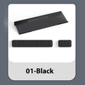 Double sided memory foam keyboard and mouse pad wrist rest set in various colours