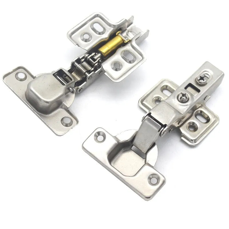 Cold rolled steel hydraulic damping hinge with nickel plating for cabinets and wardrobes