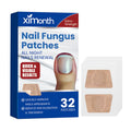 Box of 32 nail nursing adhesive repair bandages showing patch size.