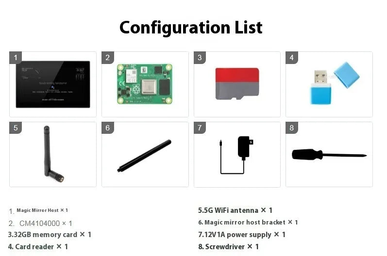 13.3-inch integrated computer touch display with CM4 controller for voice assistant projects