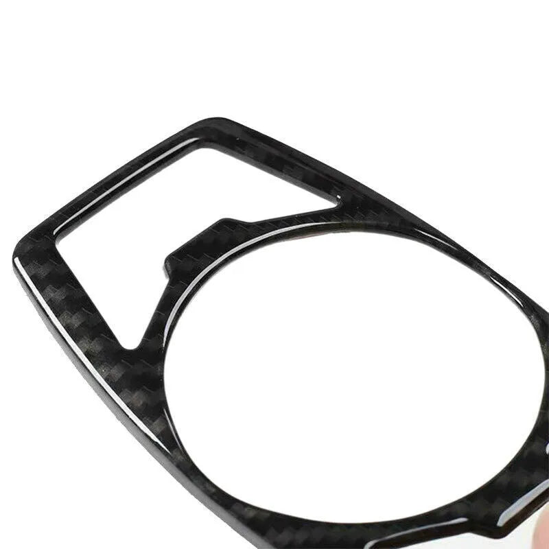Carbon fibre pattern ABS plastic decorative patch for Ford F150 Raptor headlight control panel