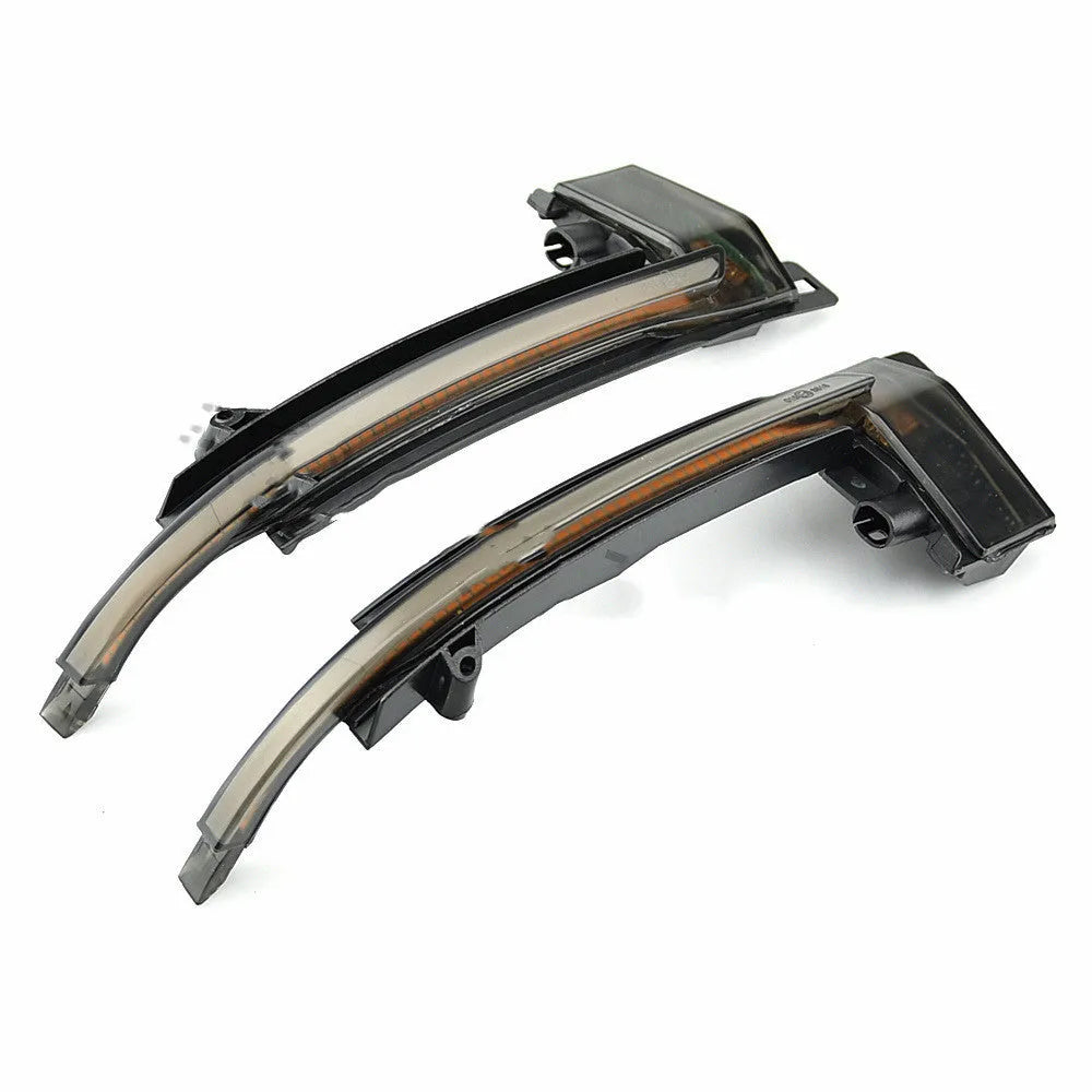 Dynamic LED mirror turn signal indicator light for B8 B8.5 models blackened lens