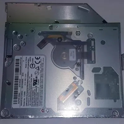Silver Macbook Pro 13 inch optical drive replacement with SATA connector and UJ8A8 specification