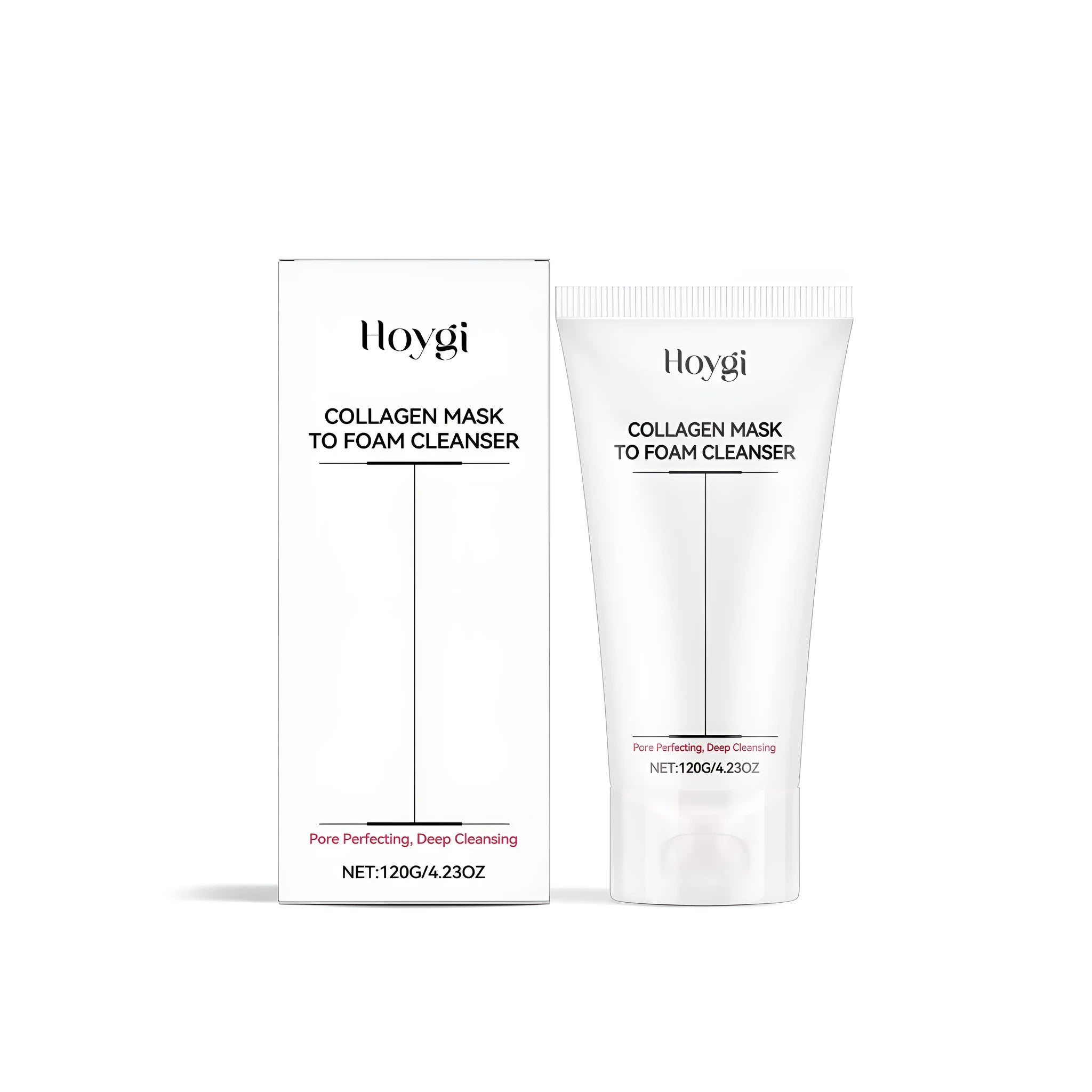 Collagen moisturizing cleansing milk 120g tube with hyaluronic acid