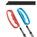 Nintendo Switch Joy-Con game handle grip with hand rope accessory in black colour
