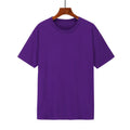 Men's loose fit black cotton t-shirt with short sleeves and printed design
