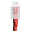 2S 7.4V 1200mAh hard case Lipo battery for RC models showing compact size