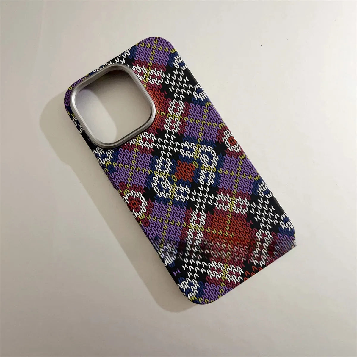 Kevlar skin texture micro relief PC hard phone case frosted finish with magnetic suction for iPhone