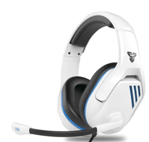 MH86 headwear esports gaming headset with USB cable, black colour, over-ear design and omnidirectional microphone