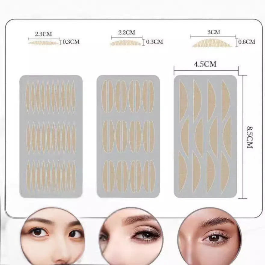 No Glue Eyelid Sticker non-woven fabric L M S sizes household eye lift tape