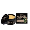 100ml tube of Moroccan nut oil hair styling gel with hyaluronic acid and vitamin E
