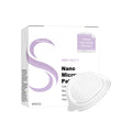 Four individually packaged nano microneedle patches for skincare with ginger and mugwort root extract.