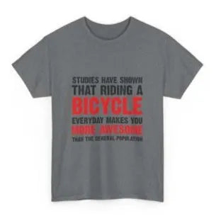 Grey women's cotton T-shirt with printed pattern and short sleeves on hanger