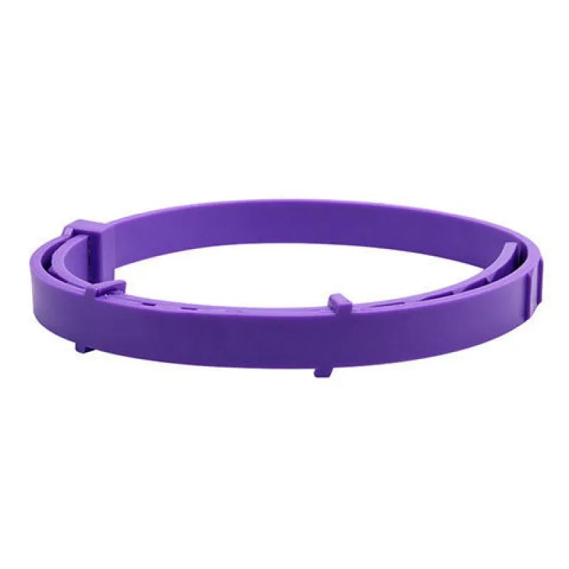 Pet anti-mosquito collar for cat or dog, adjustable waterproof insect repellent in TPR silicone, 65cm dog and 38cm cat sizes