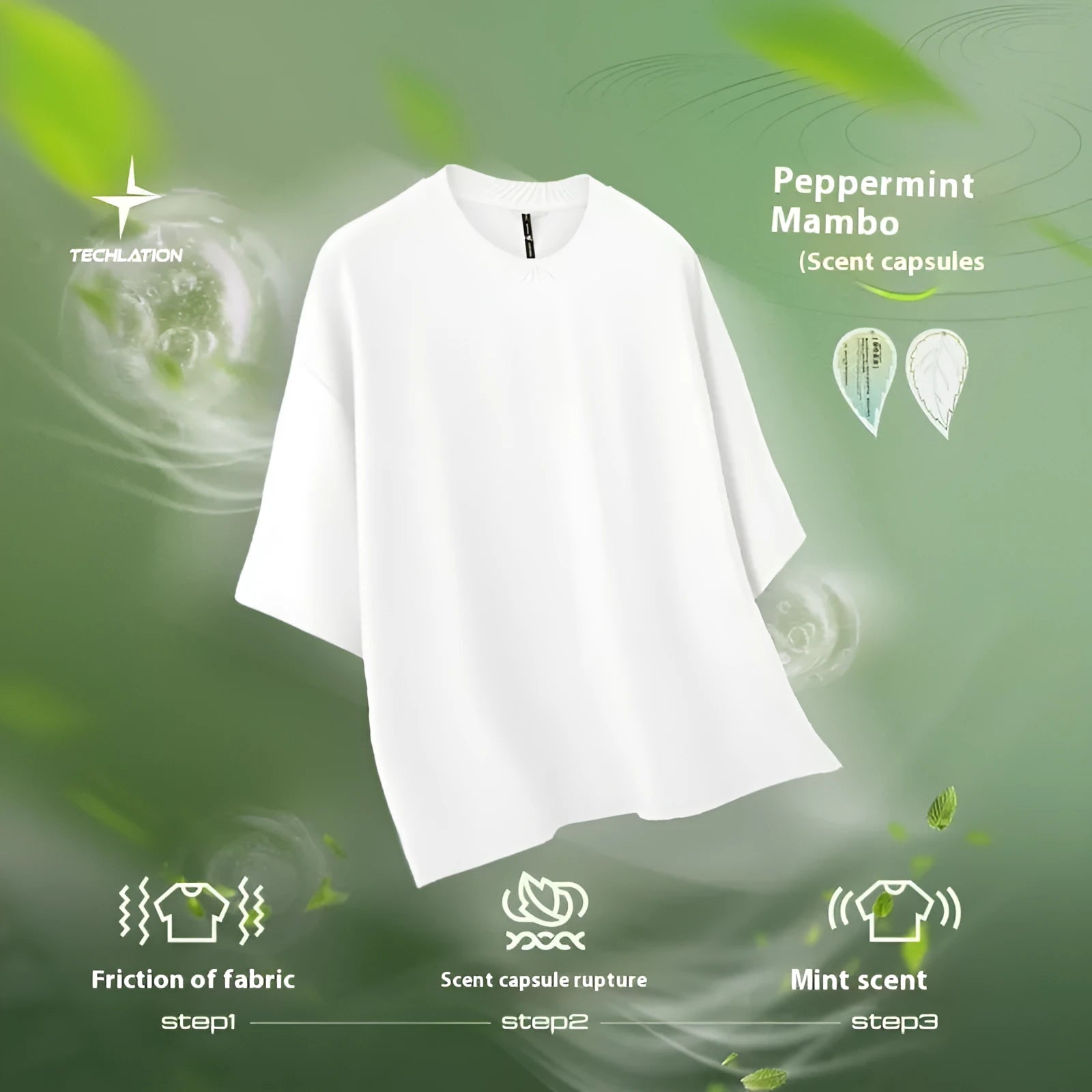 Men's sand grey loose-fit short sleeve t-shirt on a hanger.