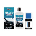 Automobile plastic care kit with 100ml nursing cream, cloth, and sponge for dashboard restoration