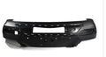 Black plastic car bumper replacement panel showing thermoplastic construction